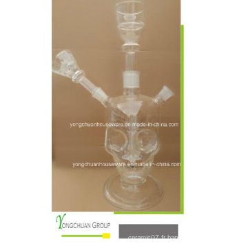 Verre transparent Shisha Arab Hookah Bonne qualité